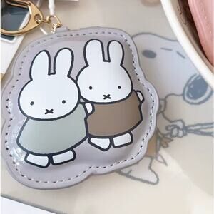 Gray Miffy Rabbit Keychain Bag Charm - Don't Accept Offers
